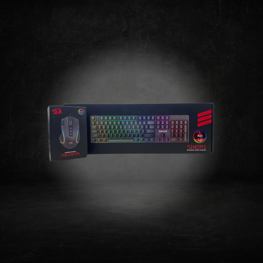 Teclado Redragon Sindry + Mouse Predator