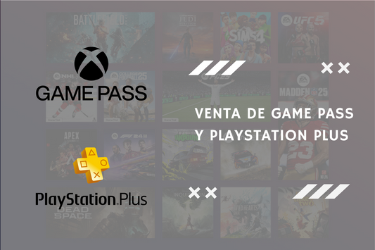Venta de Game Pass y PlayStation Plus