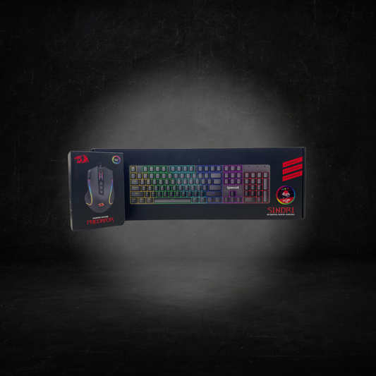 Teclado Redragon Sindry + Mouse Predator