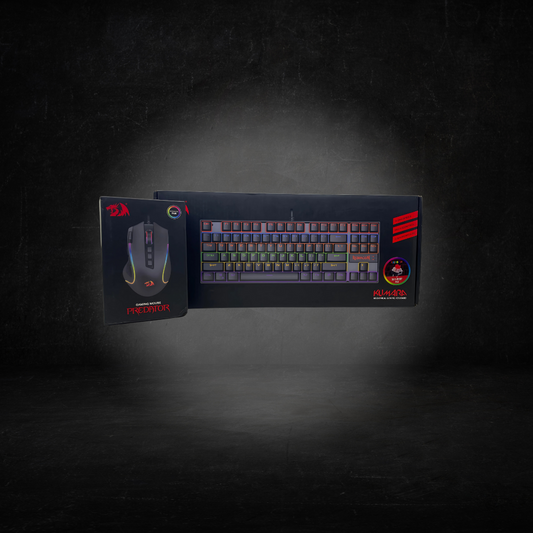 Teclado Redragon Kumara + Mouse Predator