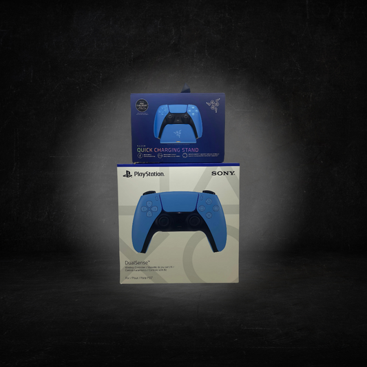 Dualsense Azul estelar + Base de carga